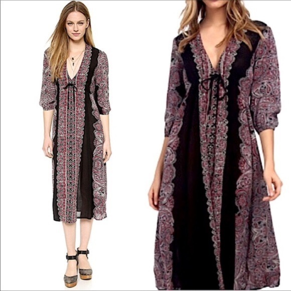 Free People midi dress size XS - Picture 2 of 10